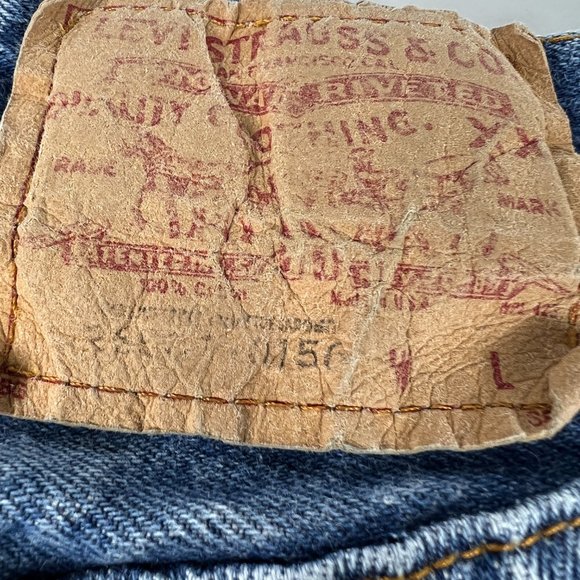 VTG 80s Levi's Jeans Women's Juniors 9 501 XX High Rise Straight Blue Denim USA - Picture 9 of 16